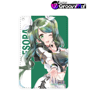 清水絵空 Ani-Art aqua label 1ポケットパスケース