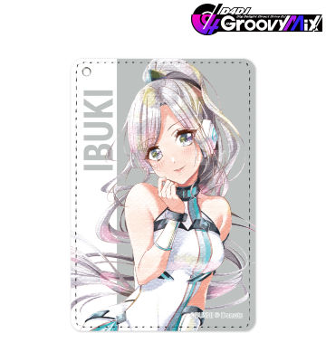 新島衣舞紀 Ani-Art aqua label 1ポケットパスケース