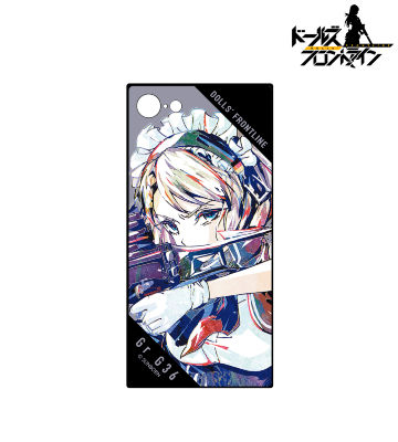 Gr G36 Ani-Art スクエア強化ガラスiPhoneケース