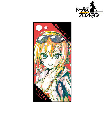 カリーナ Ani-Art スクエア強化ガラスiPhoneケース