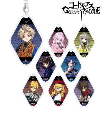 トレーディングアクリルキーホルダー