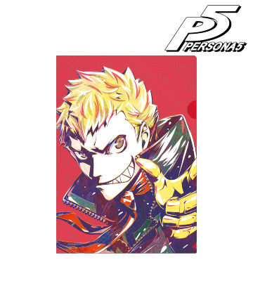 スカル Ani-Art クリアファイル
