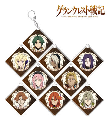 トレーディングアクリルキーホルダー