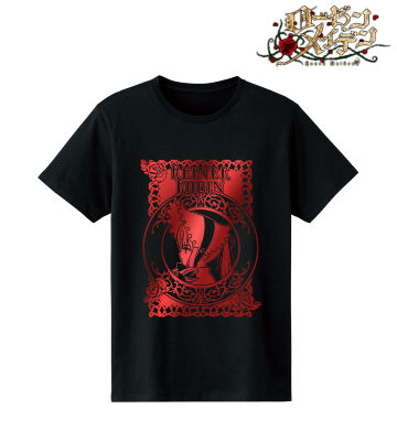 真紅 箔プリントTシャツ