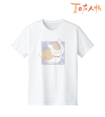 ニャンコ先生 lette-graph Tシャツ 菫