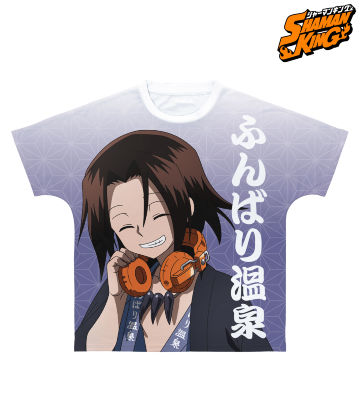 描き下ろしイラスト 麻倉 葉 ふんばり温泉浴衣ver. フルグラフィックTシャツ