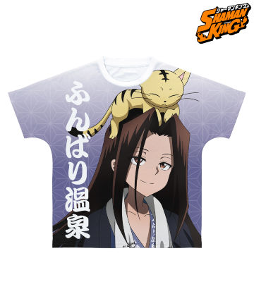 描き下ろしイラスト ハオ ふんばり温泉浴衣ver. フルグラフィックTシャツ
