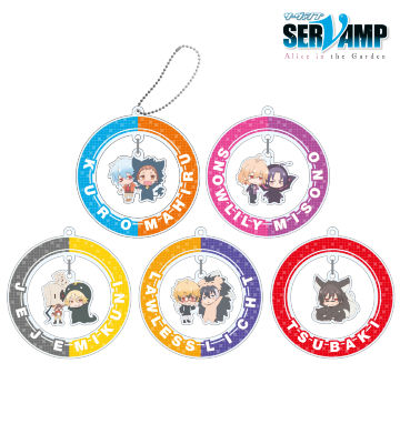 トレーディングゆらゆらアクリルキーホルダー