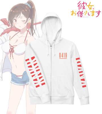 描き下ろしイラスト 水原千鶴 ビーチデートver. 着用ジップパーカー