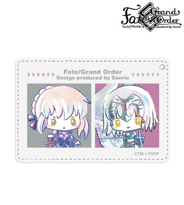 アルトリア・ペンドラゴン（オルタ）＆ジャンヌ・ダルク（オルタ） Ani-Art 1ポケットパスケース