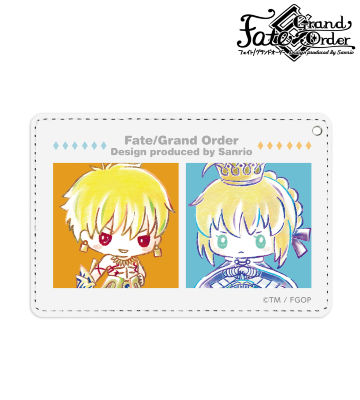 アルトリア・ペンドラゴン＆ギルガメッシュ（アーチャー） Ani-Art 1ポケットパスケース