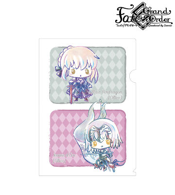 アルトリア・ペンドラゴン（オルタ）＆ジャンヌ・ダルク（オルタ） Ani-Art クリアファイル