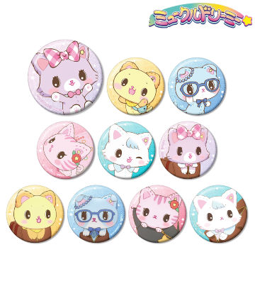 トレーディンググリッター缶バッジ