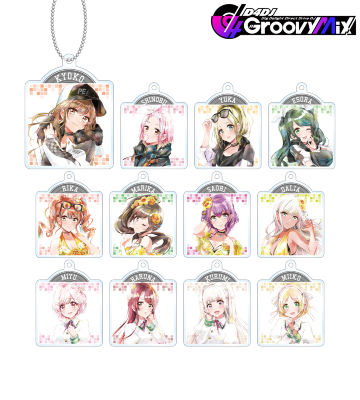 トレーディング Ani-Art aqua label アクリルキーホルダー ver.B