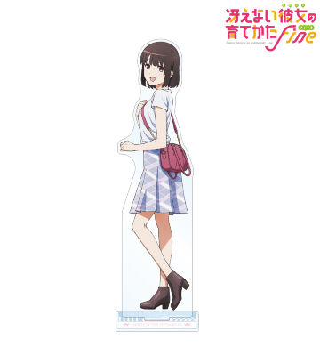 描き下ろしイラスト 加藤恵 夏のお出かけver. BIGアクリルスタンド