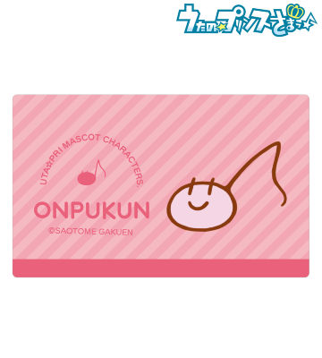 マスコットキャラクターズ おんぷくん カードステッカー