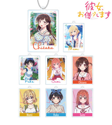 トレーディングアクリルキーホルダー