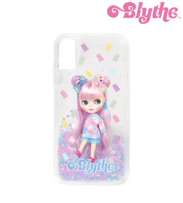 Sweet Bubbly Bear グリッターiPhoneケース