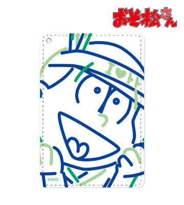 チョロ松 ラインアート 1ポケットパスケース