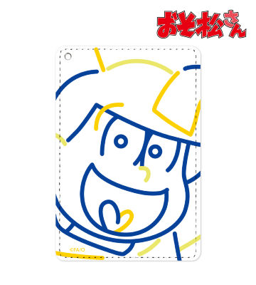 十四松 ラインアート 1ポケットパスケース