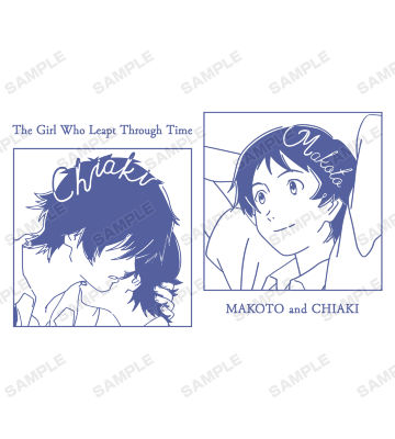 真琴と千昭 lette-graph パーカー