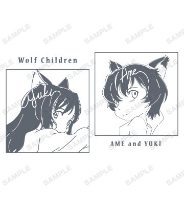 雨と雪 lette-graph パーカー