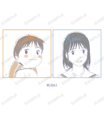 くんちゃんとミライちゃん lette-graph Tシャツ