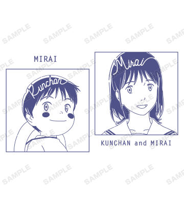 くんちゃんとミライちゃん lette-graph パーカー