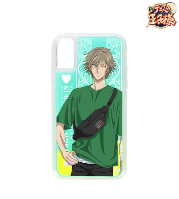 描き下ろしイラスト 白石 蔵ノ介 トランプモチーフ私服ver. ネオンサンドiPhoneケース