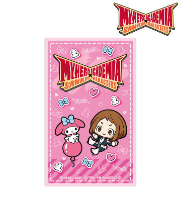 麗日お茶子 × マイメロディ カードステッカー