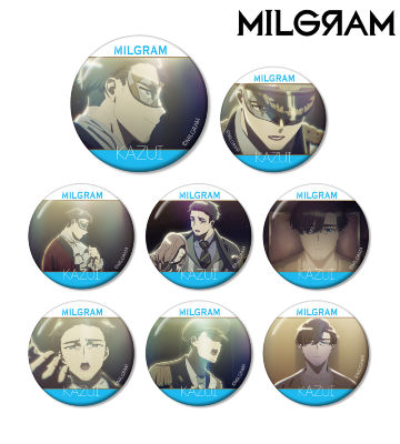 ミルグラム MILGRAM くじクリフ ミコト アクリルスタンド 缶バッジ MILGRAM - ミルグラム - ミコト 描き下ろし 4th Anniversary ver
