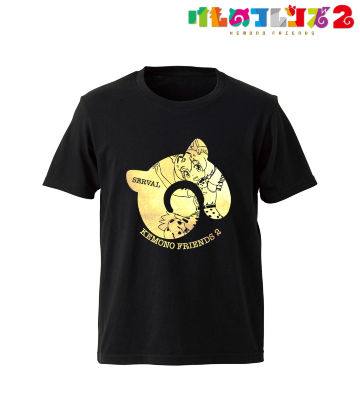 サーバル 箔プリントTシャツ