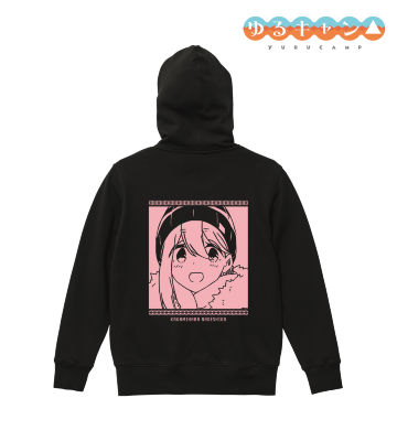 各務原なでしこ バックプリントパーカー