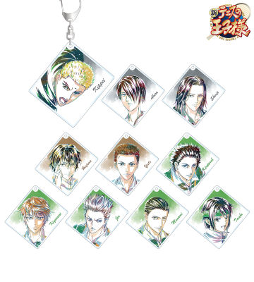 トレーディング Ani-Art アクリルキーホルダー 不動峰＆聖ルドルフ＆山吹