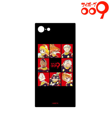 Ani-Art スクエア強化ガラスiPhoneケース