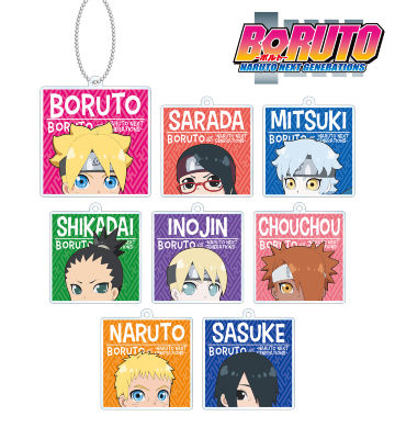 トレーディングちびキャラアクリルキーホルダー