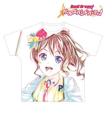 山吹 沙綾 Ani-Art フルグラフィックTシャツ vol.3