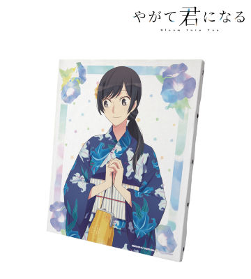 描き下ろしイラスト 七海燈子 浴衣ver. キャンバスボード