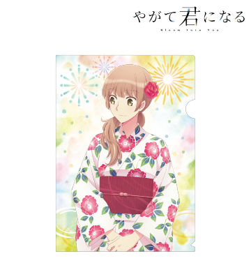 描き下ろしイラスト 佐伯沙弥香 浴衣ver. クリアファイル
