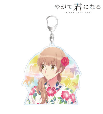 描き下ろしイラスト 佐伯沙弥香 浴衣ver. BIGアクリルキーホルダー