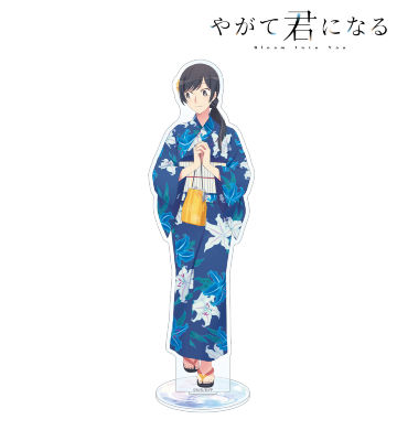 描き下ろしイラスト 七海燈子 浴衣ver. BIGアクリルスタンド