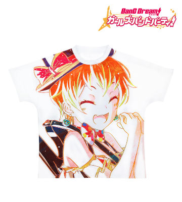 Ani-Art フルグラフィックTシャツ 北沢はぐみ (ハロー、ハッピーワールド！)