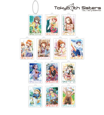 トレーディング カードイラスト アクリルキーホルダー vol.2 Ver.C
