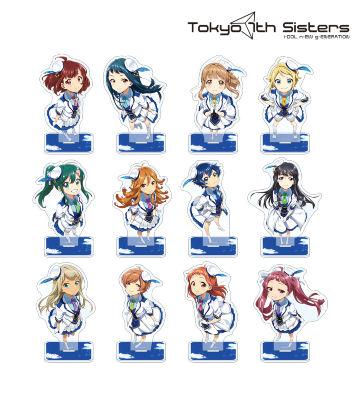 トレーディング 777☆SISTERS「MELODY IN THE POCKET」 アクリルスタンド