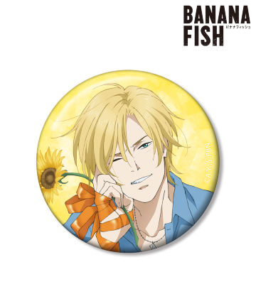 描き下ろしイラスト アッシュ・リンクス バースデーver. 缶バッジ