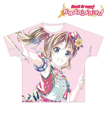 山吹沙綾 Ani-Art フルグラフィックTシャツ vol.2