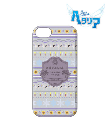 多機能iPhoneケース【ICカード入れ・鏡付き】(ロシア)