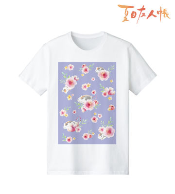 ニャンコ先生 Ani-Art Tシャツ ムラサキ