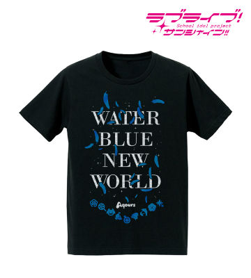 箔プリントＴシャツ（WATER BLUE NEW WORLD）