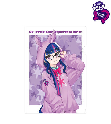 描き下ろしイラスト トワイライトスパークル Art by 松本能人 クリアファイル
